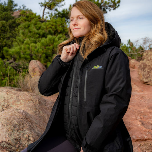 EverCrest Maternity Jacket System: Puffer and Shell 18-in-1
